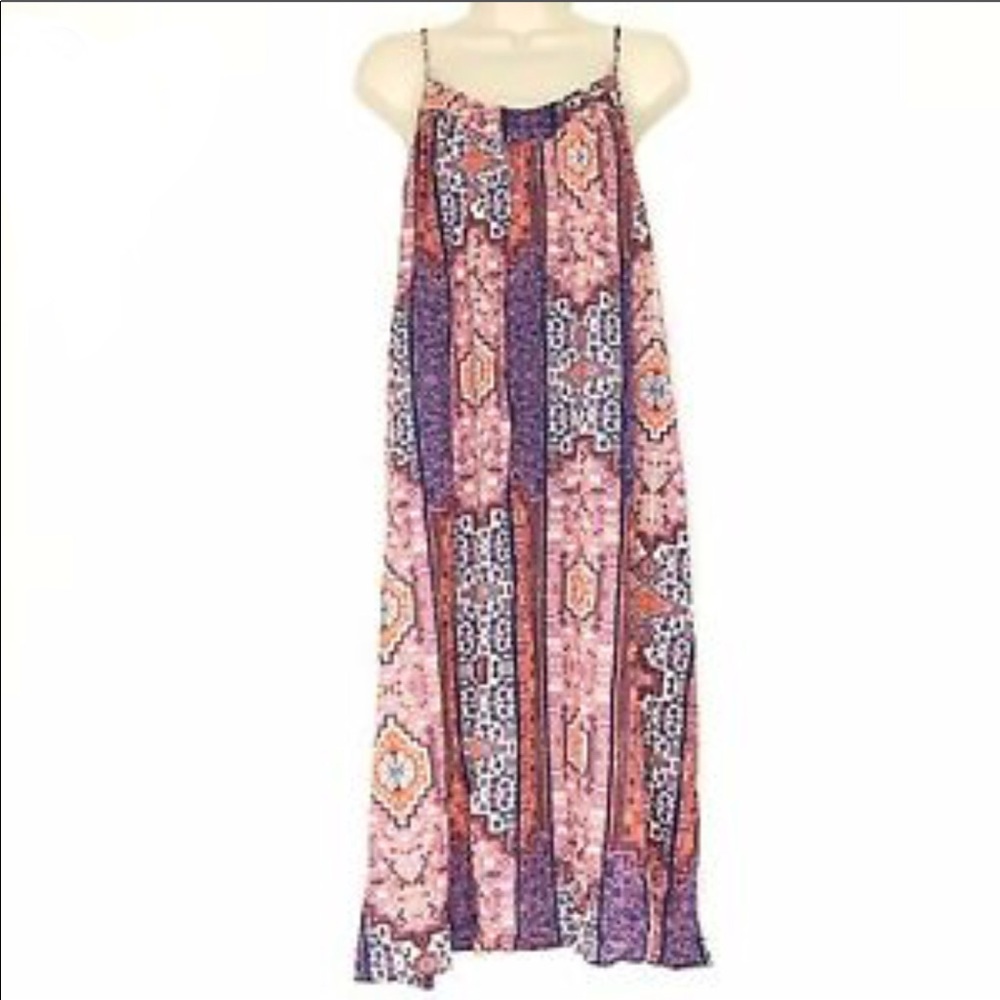 NWT Lucky Brand Tapestry Print Dress Size Small
